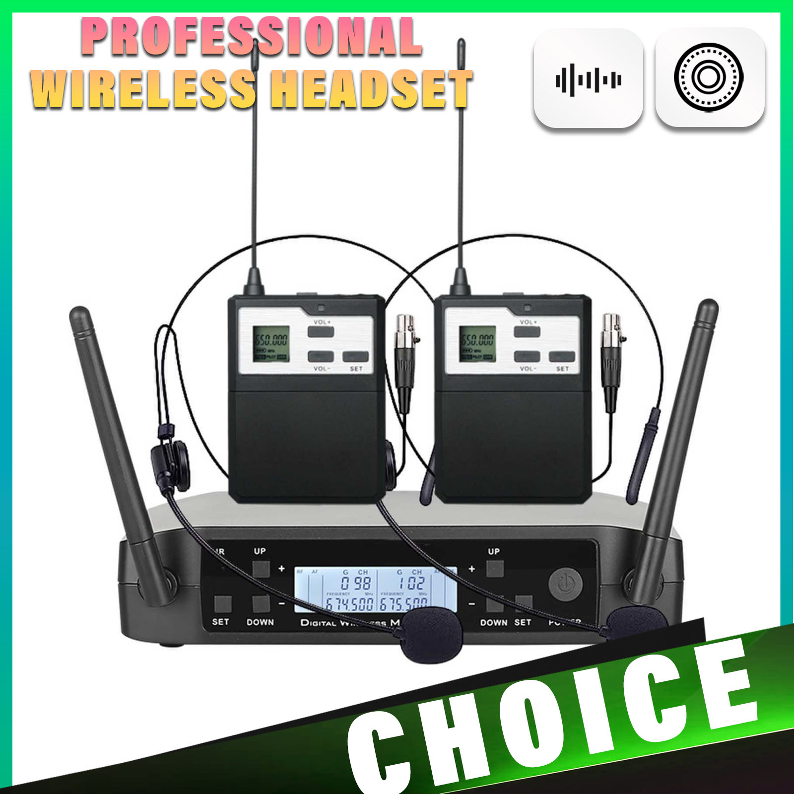 Shure Mic Sm58 - Microfone sem fio UHF com alcance
