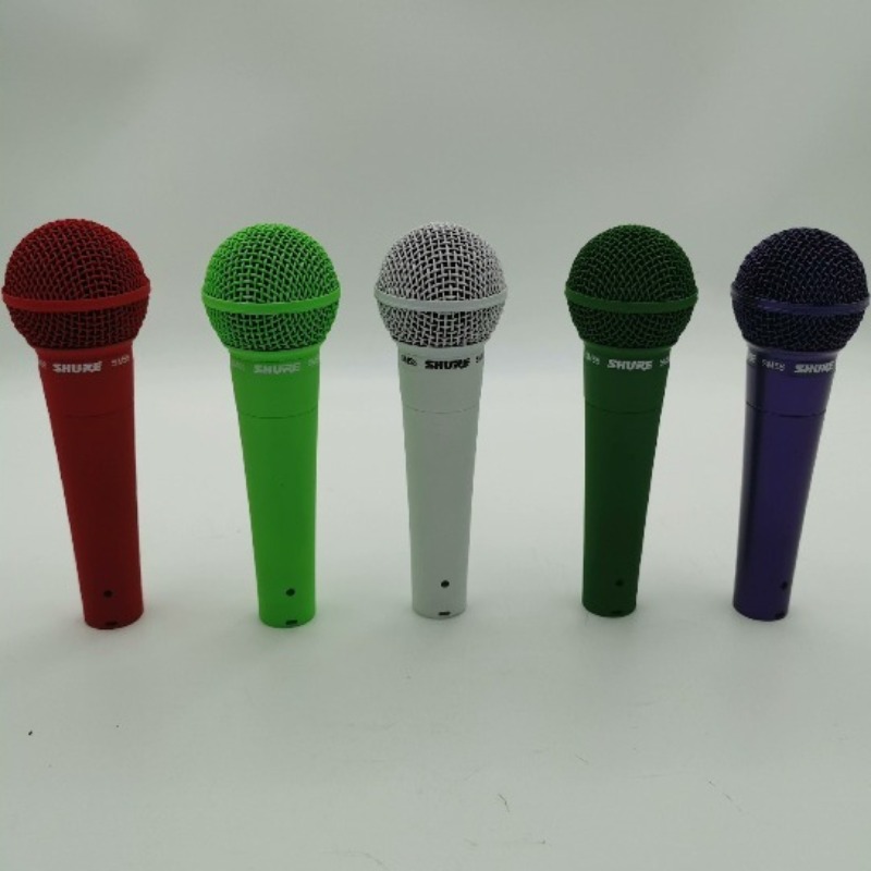 Shure Mic Mv7 - Microfone Dinâmico com Fio Shure SM58,