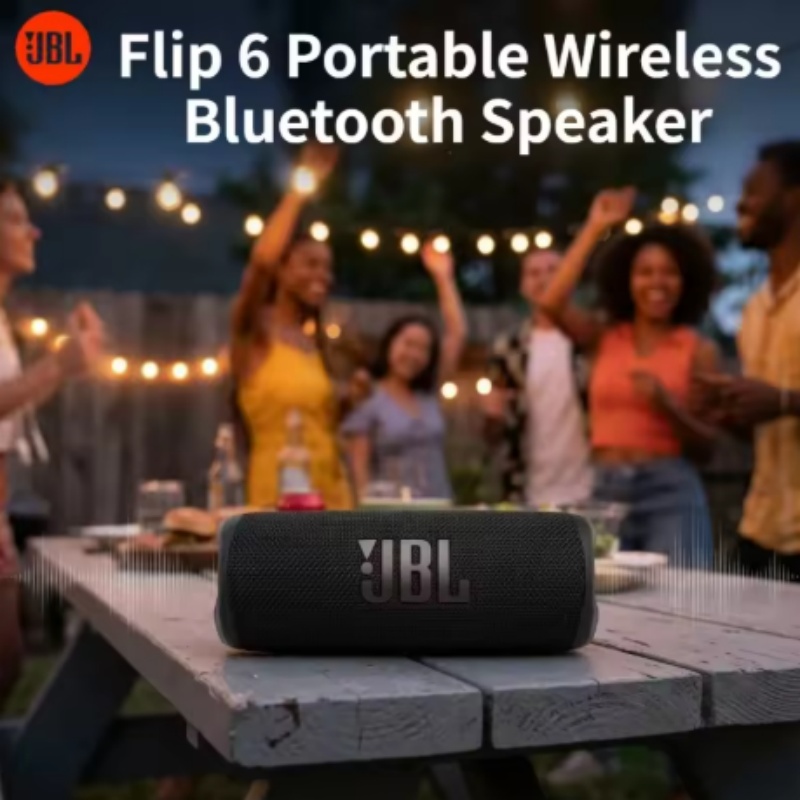 Jbl Speaker Flip 6 - Caixa de Som Bluetooth Portátil JBL