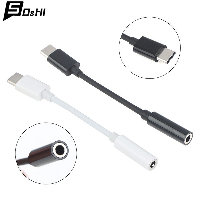 Tipo C para 3,5 milímetros AUX - Earphone Splitter Jack avaliação e preço