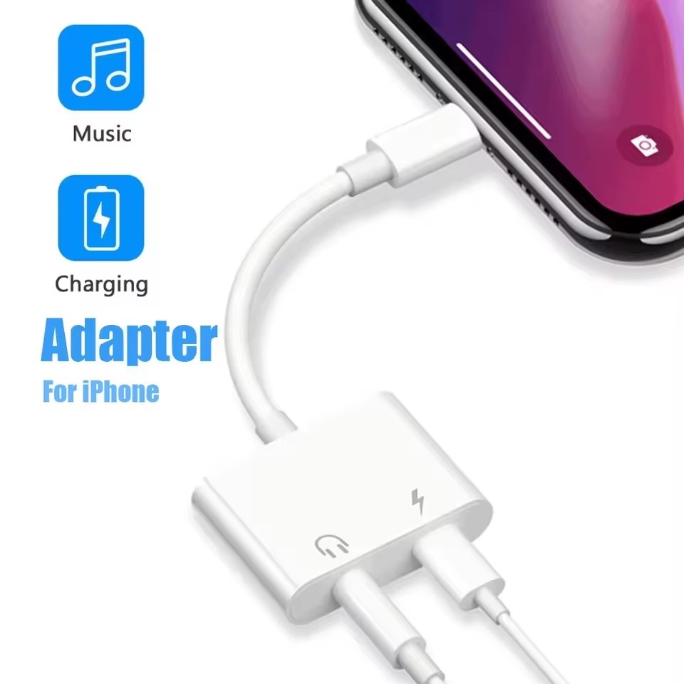 Adaptador de Áudio e Carregame - Earphone Splitter Jack avaliação e preço
