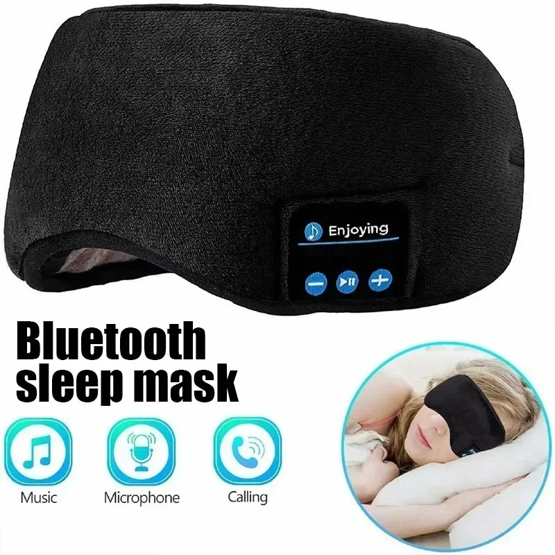 Máscara de Olhos 3D com Fones  - Bluetooth Headset On Ear avaliação e preço
