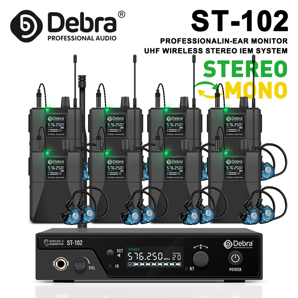 Sistema de Monitor Intra-auric - In Ear Monitor Iem avaliação e preço